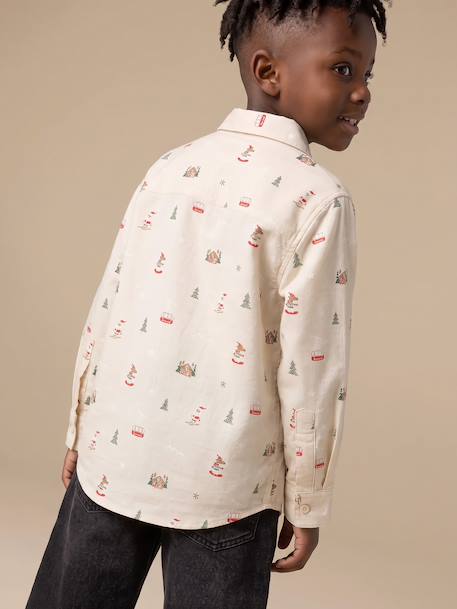 Chemise enfant garçon écru - vertbaudet enfant 