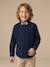 Chemise manches longues garçon marine - vertbaudet enfant 