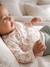 Brassière naissance manches longues cappuccino+écru+vert sauge - vertbaudet enfant 