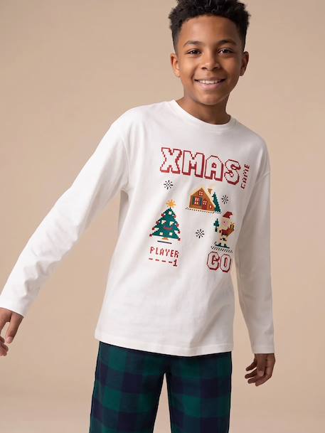 Pyjama garçon Noël vert sapin - vertbaudet enfant 