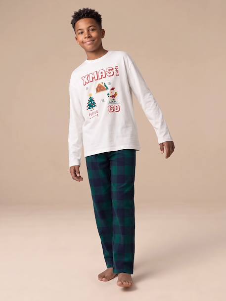 Pyjama garçon Noël vert sapin - vertbaudet enfant 