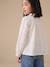 Chemise file gaze de coton imprimée personnalisable blanc imprimé+bleu chambray+doré+écru+mauve - vertbaudet enfant 