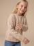 Gilet fille manches longues beige - vertbaudet enfant 
