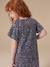 Meisjesjurk in fluweel / velours en pailletten rood+rozen+zilver - vertbaudet enfant 