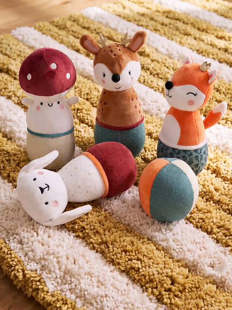 Set van 4 stoffen kegels groen - vertbaudet enfant 