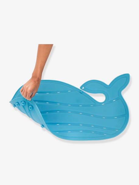 Tapis de bain baleine Moby BLEU+gris - vertbaudet enfant 