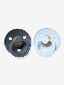 Verzorging-Baby eet en drinkt-Set van 2 BIBS Colour-fopspenen, maat 2 van 6 tot 18 maanden