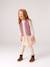 Ensemble robe 3 pièces enfant fille écru+mauve - vertbaudet enfant 