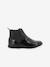 Boots fille Vermillon marine métallisé+noir vernis - vertbaudet enfant 