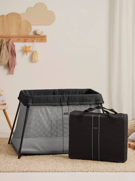 Campingbed Light BABYBJORN DONKERGROEN+ZWART - vertbaudet enfant 