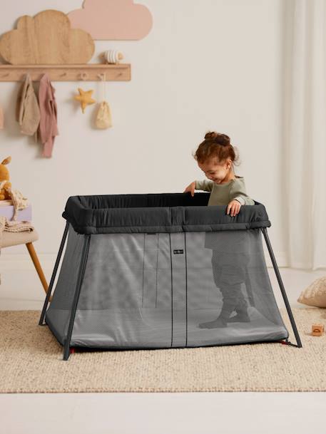 Campingbed Light BABYBJORN DONKERGROEN+ZWART - vertbaudet enfant 