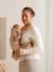 Porte-bébé Mini tissé BABYBJÖRN beige+noir - vertbaudet enfant 
