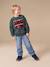 Loose jeans voor jongens double stone+zwart - vertbaudet enfant 