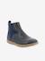 Boots fille Vermillon marine métallisé+noir vernis - vertbaudet enfant 