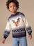 Pull de Noël mixte marine - vertbaudet enfant 