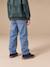 Jean loose morphologie medium double stone+noir - vertbaudet enfant 