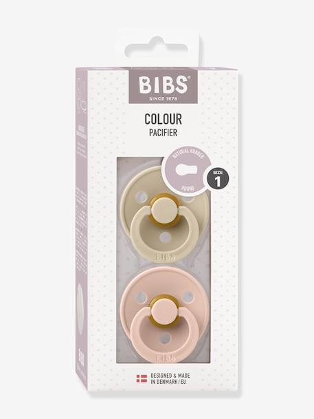 Lot de 2 sucettes-tétines Colour, taille 1 de 0 à 6 mois beige+BLEU PROFOND/PETROLE+blush+GRIS FER/BLEU LAYETTE+ROSE POUDRE/VANILLE+TERRACOTTA/ROSE POUDRE+vert+vert sauge - vertbaudet enfant 