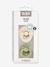 Set van 2 BIBS Colour-fopspenen, maat 1 van 0 tot 6 maanden beige+terracotta - vertbaudet enfant 