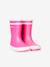 Bottes de pluie bébé Baby Flac guimauve+jaune+rose+rouge - vertbaudet enfant 