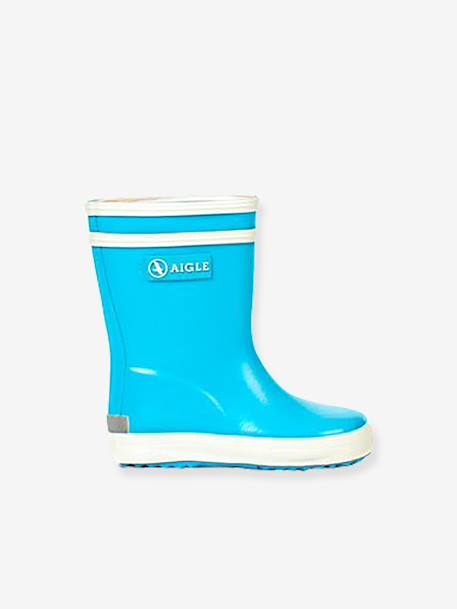 Bottes de pluie bébé Baby Flac bleu ciel+marine - vertbaudet enfant 