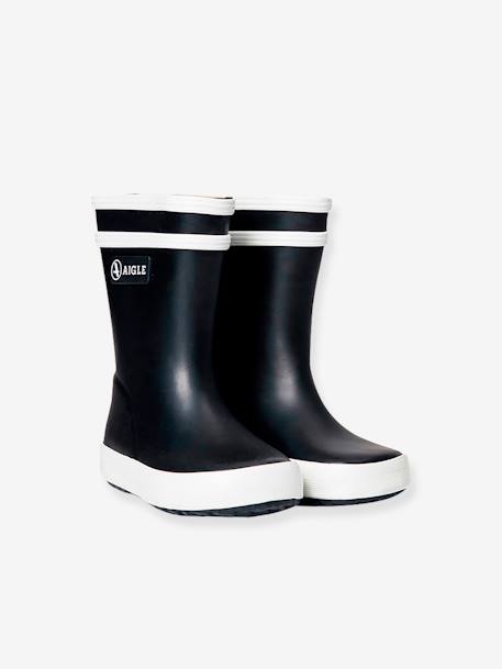 Bottes de pluie bébé Baby Flac bleu ciel+marine - vertbaudet enfant 