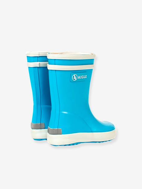 Bottes de pluie bébé Baby Flac bleu ciel+marine - vertbaudet enfant 