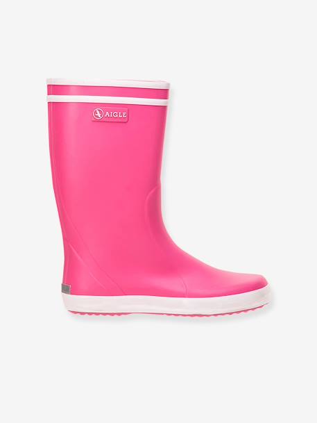 Regenlaarzen Lolly Pop AIGLE® voor meisjes aqua+roze+zacht roze - vertbaudet enfant 