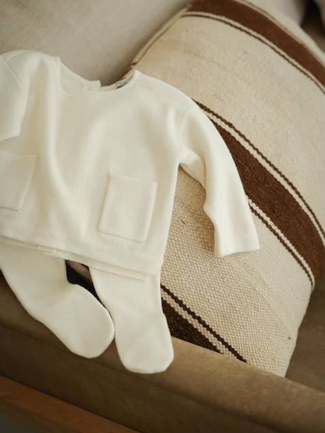 Ensemble bébé mixte en tricot écru - vertbaudet enfant 