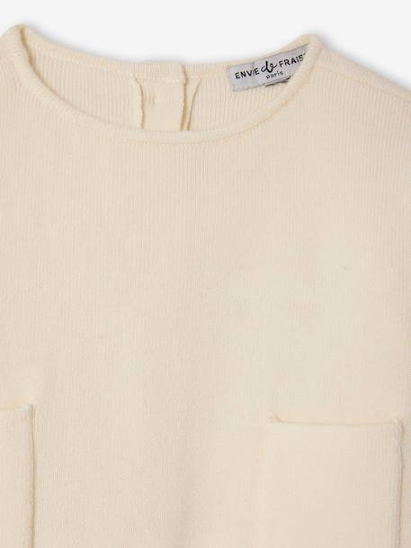 Babyset tricot baby unisex ENVIE DE FRAISE personaliseerbaar ecru - vertbaudet enfant 