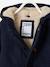 Duffle-coat garçon en drap de laine doublé sherpa encre - vertbaudet enfant 