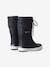 Bottes de pluie fourrées enfant Lolly Pop Giboulée marine blanc+noir blanc+rouge/blanc - vertbaudet enfant 