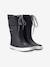 Bottes de pluie fourrées enfant Lolly Pop Giboulée marine blanc+noir blanc+rouge/blanc - vertbaudet enfant 