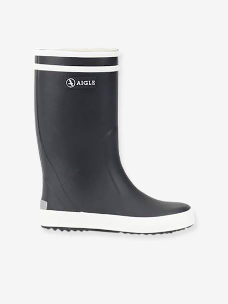 Bottes de pluie fourrées enfant Lolly Pop Fur marine - vertbaudet enfant 