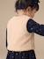 Baby meisjesoutfit jurk en vest marineblauw - vertbaudet enfant 