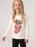 Pyjama Rolling Stones fille anthracite - vertbaudet enfant 