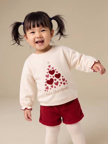 Babykledingset met short en maillot rood - vertbaudet enfant 