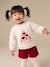 Ensemble Noël bébé fille sweat short collants rouge - vertbaudet enfant 