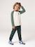 Basic joggingbroek jongen bordeauxrood+dennen+jeansblauw - vertbaudet enfant 