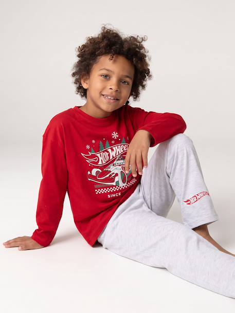Kerstpyjama HOT WHEELS jongen rood - vertbaudet enfant 