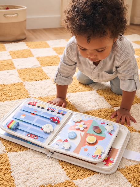 Livre motricité Doudou blanc - vertbaudet enfant 