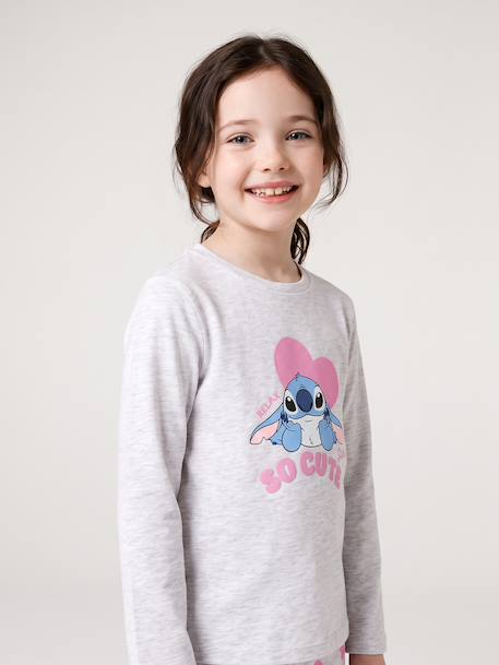 LILO & STITCH meisjespyjama gemêleerd grijs - vertbaudet enfant 