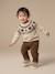 Corduroy babybroek bruin+grijsblauw+karamel+korstmos - vertbaudet enfant 