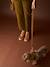 Hondenwandeling set: harnas + riem + halsband chocoladebruin+koffie - vertbaudet enfant 