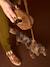 Set promenade pour chien : harnais + laisse + collier café+chocolat - vertbaudet enfant 