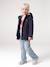 Parka 3 en 1 fille amovible blush+marine - vertbaudet enfant 