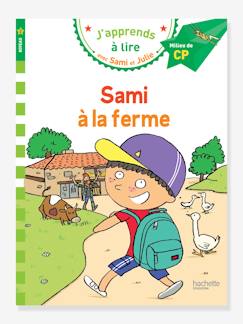 Jouet-Livres-Livres éducatifs-Livre éducatif J’apprends à lire avec Sami et Julie - Sami à la ferme, niveau 2 HACHETTE EDUCATION