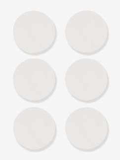 Puériculture-Allaitement-Lot de 6 coussinets d'allaitement en coton