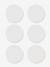 Lot de 6 coussinets d'allaitement en coton Blanc+NOIR - vertbaudet enfant 