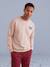 Herenkerstpyjama Capsule Familie rood - vertbaudet enfant 