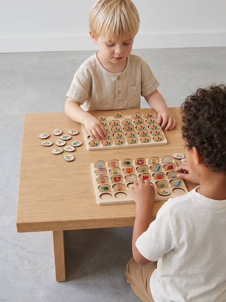 Jeu Découvre qui je suis en bois FSC® bois - vertbaudet enfant 